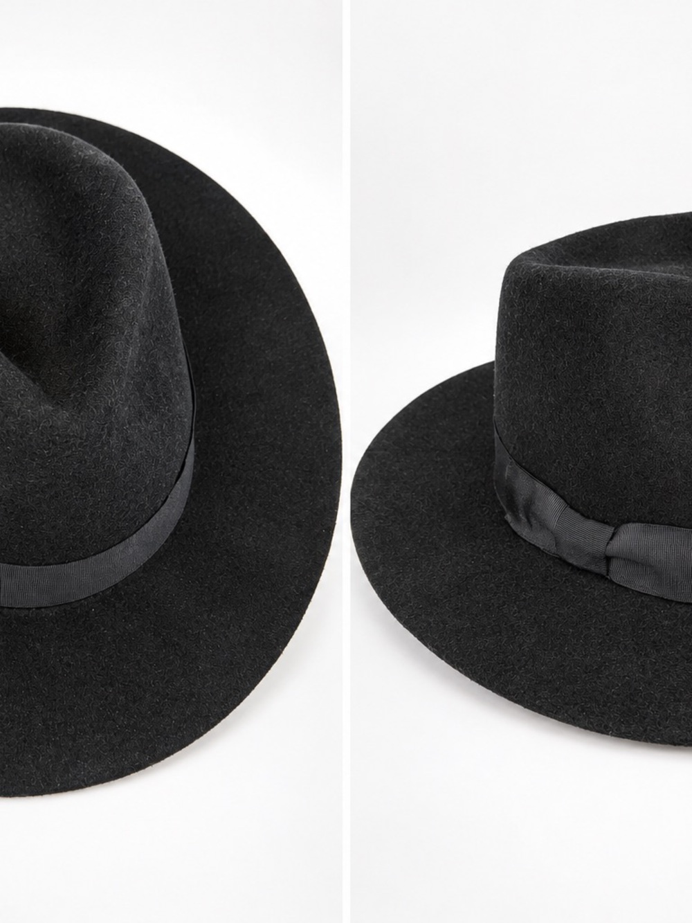 Scala Black Wool Hat